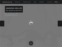 Tablet Screenshot of amarnamiller.com
